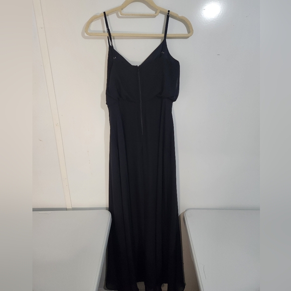 Birdie Grey Evening Gown, Size Small - Picture 3 of 8